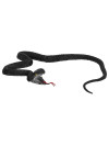 Serpent en caoutchouc noir