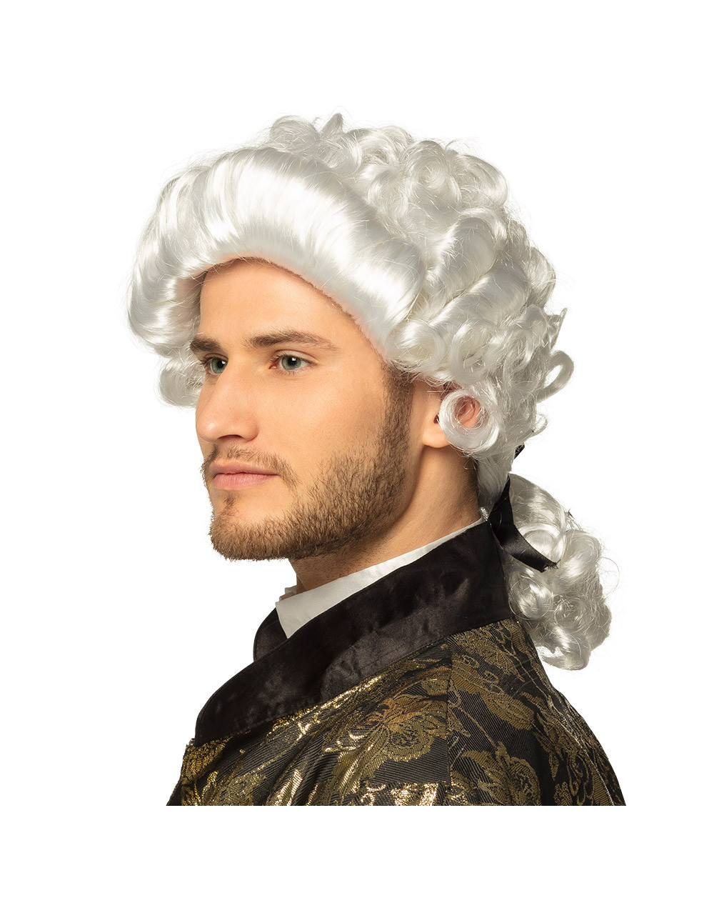 Perruque Rousse Homme Perruque marquis et marquise homme ....FUN PARTY