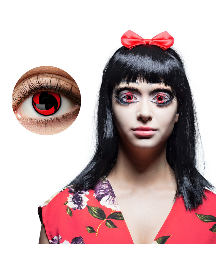 Lentilles Sharingan Rouges... • Fun Party