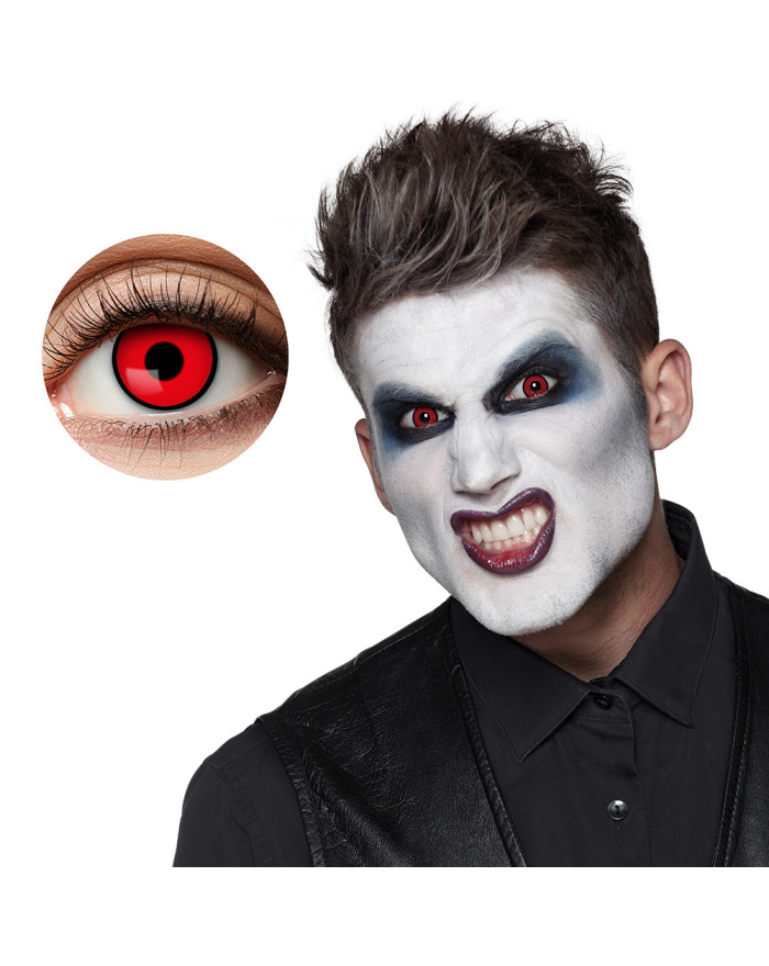 Lentilles Halloween Rouges... • Fun Party