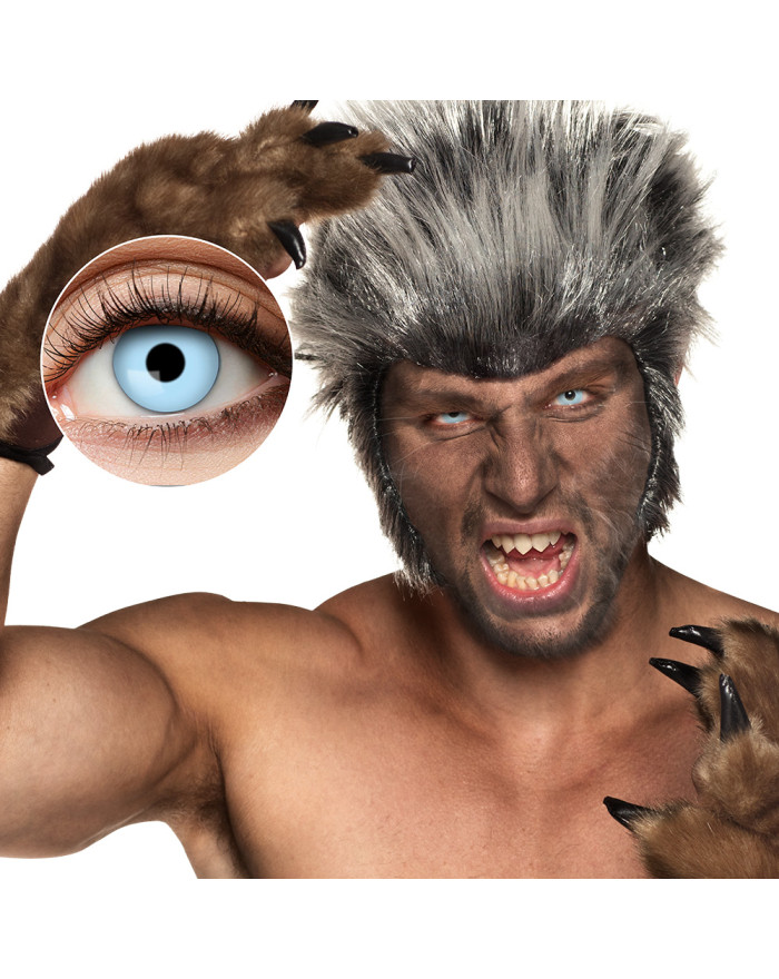 Lentilles Bleu Glacial... • Fun Party