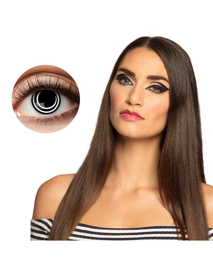 Lentilles Spirales Noires... • Fun Party