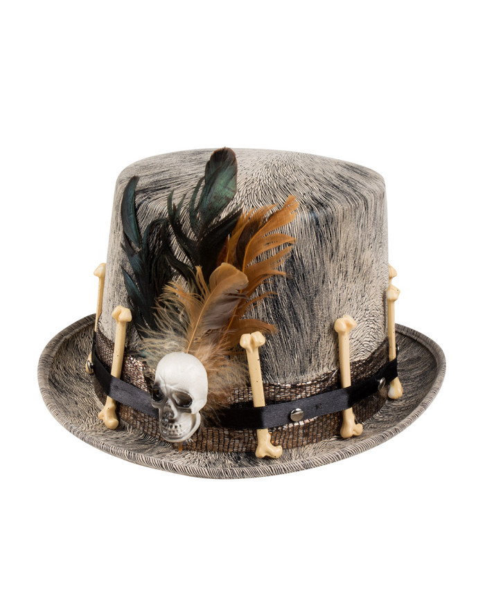 Chapeau vaudou adulte avec... • Fun Party