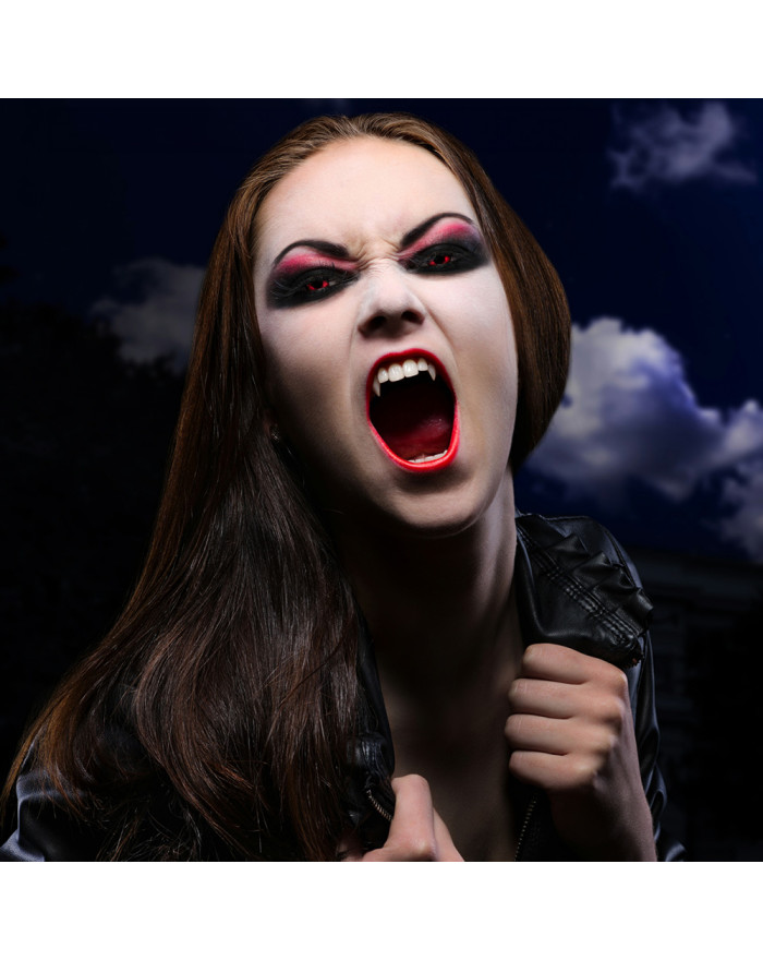 Lentilles Rouges Halloween... • Fun Party