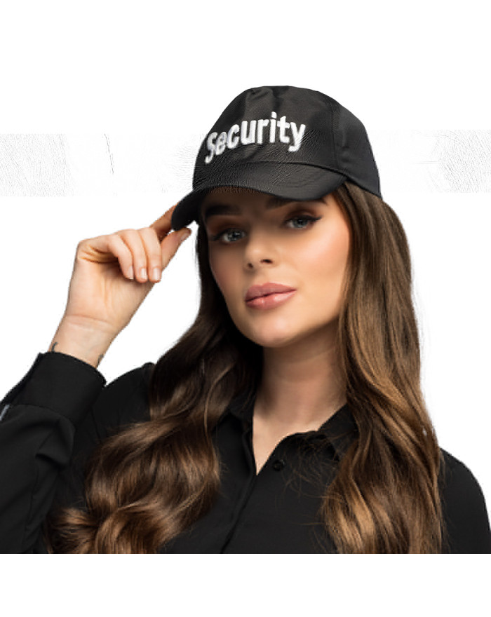Casquette Security noire... • Fun Party