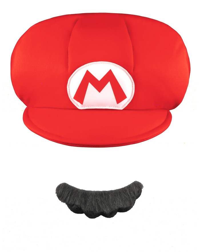 Casquette Mario™ Rouge avec... • Fun Party