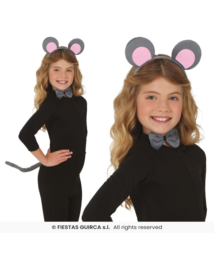 Kit Déguisement Souris Gris... • Fun Party