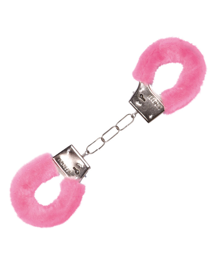 Menottes Roses Fourrure... • Fun Party