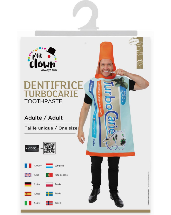 Déguisement Tube de... • Fun Party