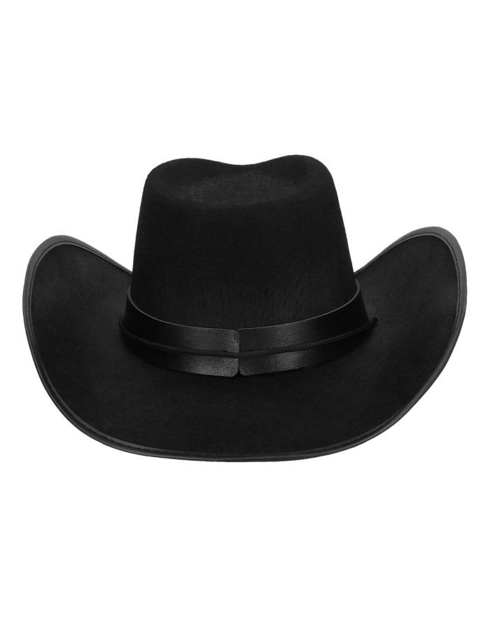 Chapeau Cowboy Noir avec... • Fun Party