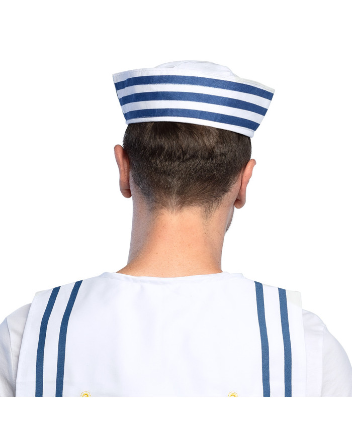 Chapeau Marin Adulte Blanc... • Fun Party