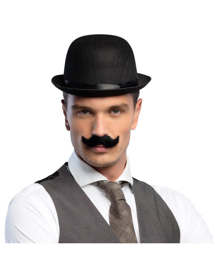 Chapeau melon noir élégant... • Fun Party