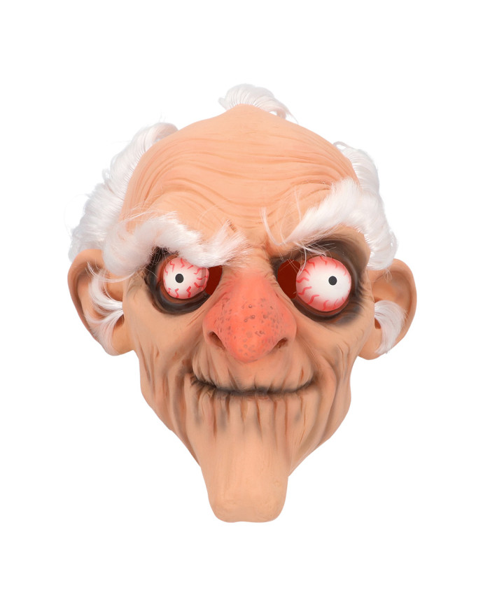 Masque Vieil Homme Fou aux... • Fun Party