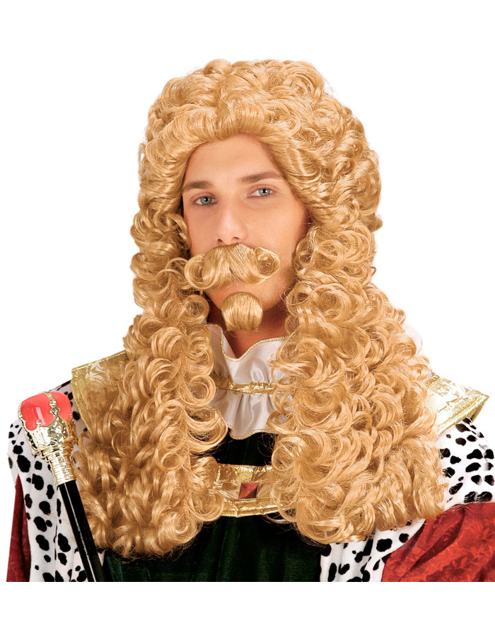 Perruque De Roi Blonde • Fun Party