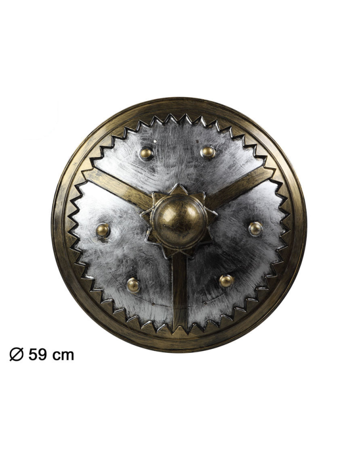 Bouclier Viking Rond 59 cm... • Fun Party