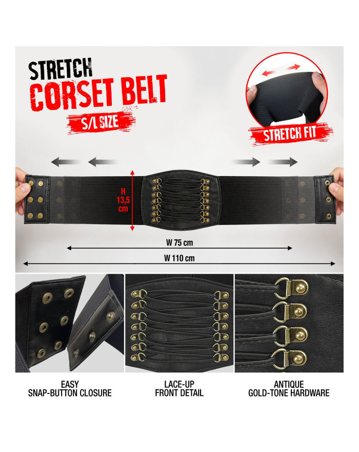 Ceinture Corset Noire... • Fun Party