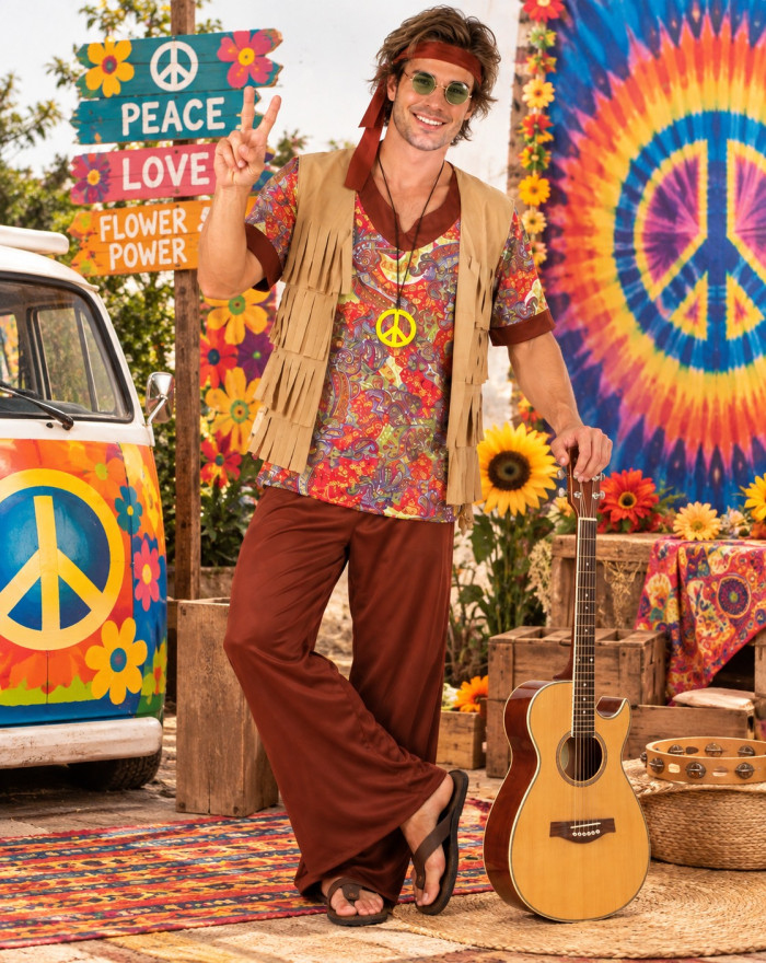 Location Déguisement Hippie... • Fun Party