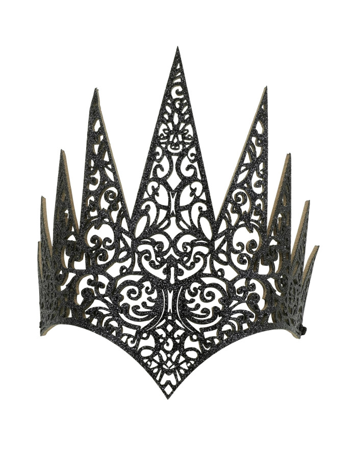 Couronne Noire Gothique Roi... • Fun Party