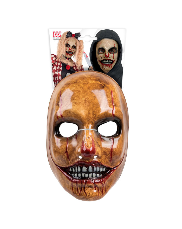 Masque Clown Tueur Doré... • Fun Party