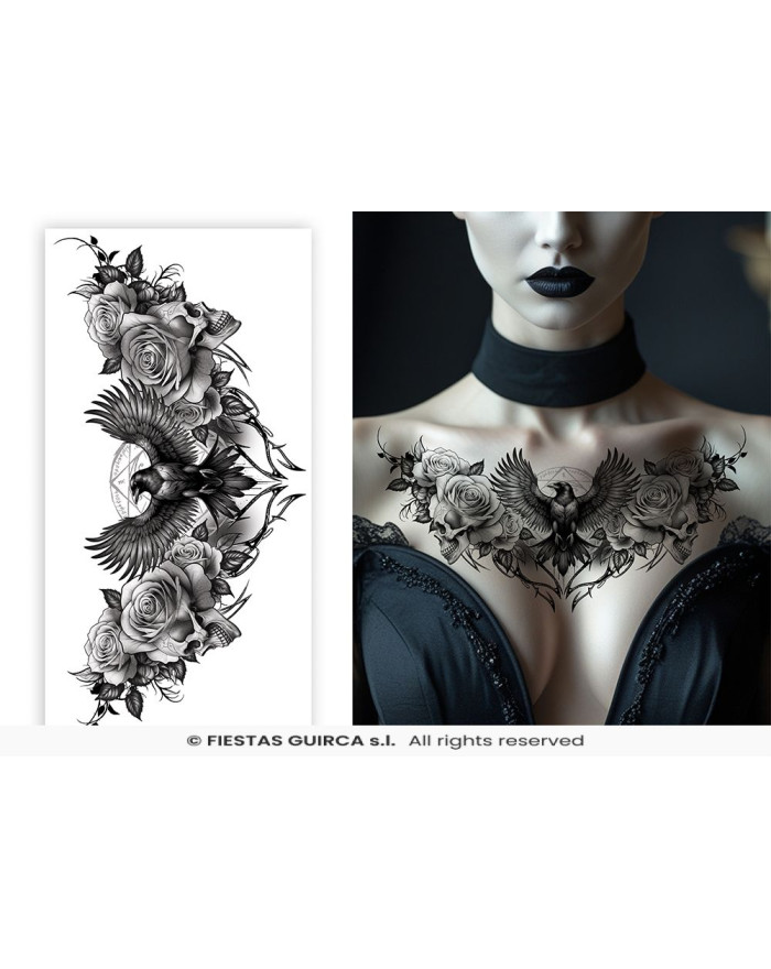 Tatouage Temporaire Amy... • Fun Party
