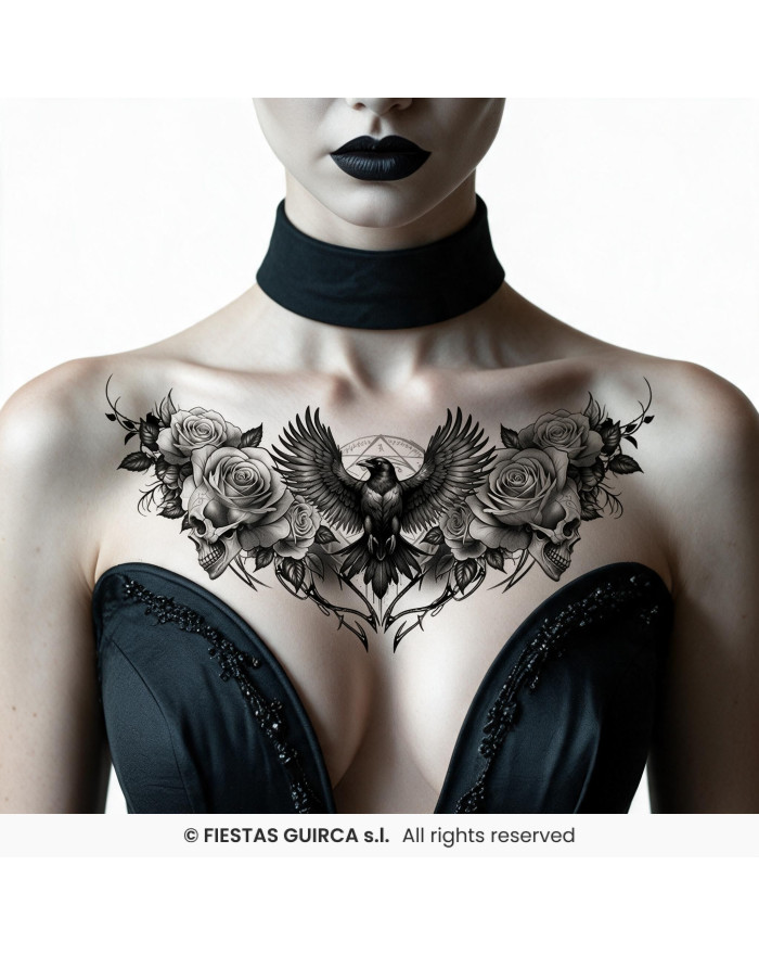 Tatouage Temporaire Amy... • Fun Party