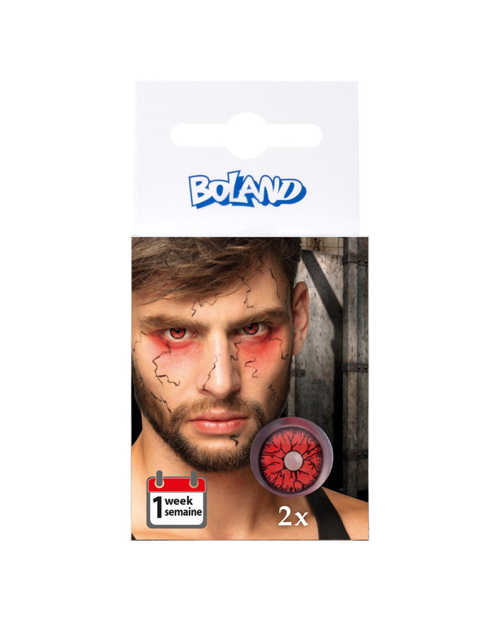 Lentilles Rouges Loup-Garou... • Fun Party