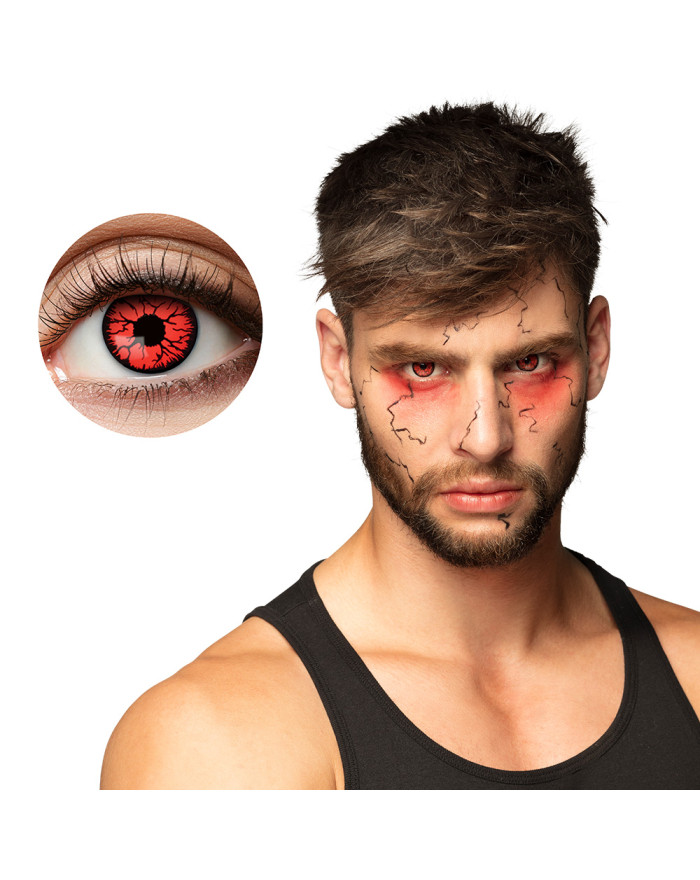 Lentilles Rouges Loup-Garou... • Fun Party