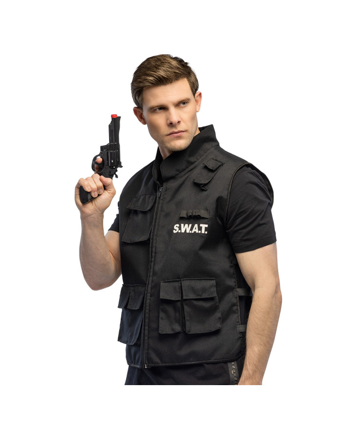 Gilet Pare-Balles SWAT Noir... • Fun Party