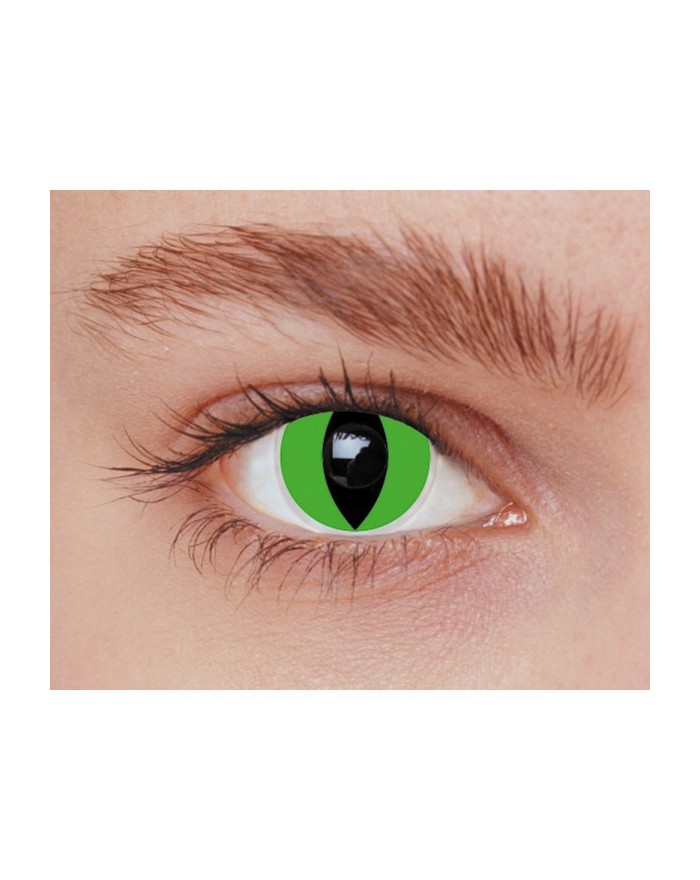 Lentilles Vertes Yeux de... • Fun Party