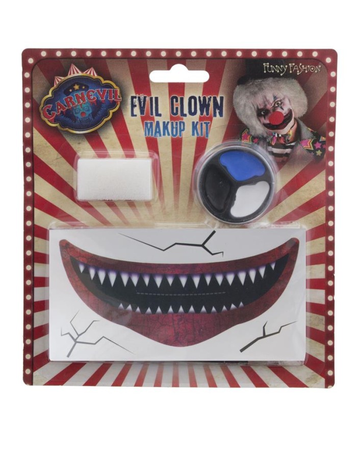 MAQUILLAGE CLOWN HORREUR 5 PCS • Fun Party