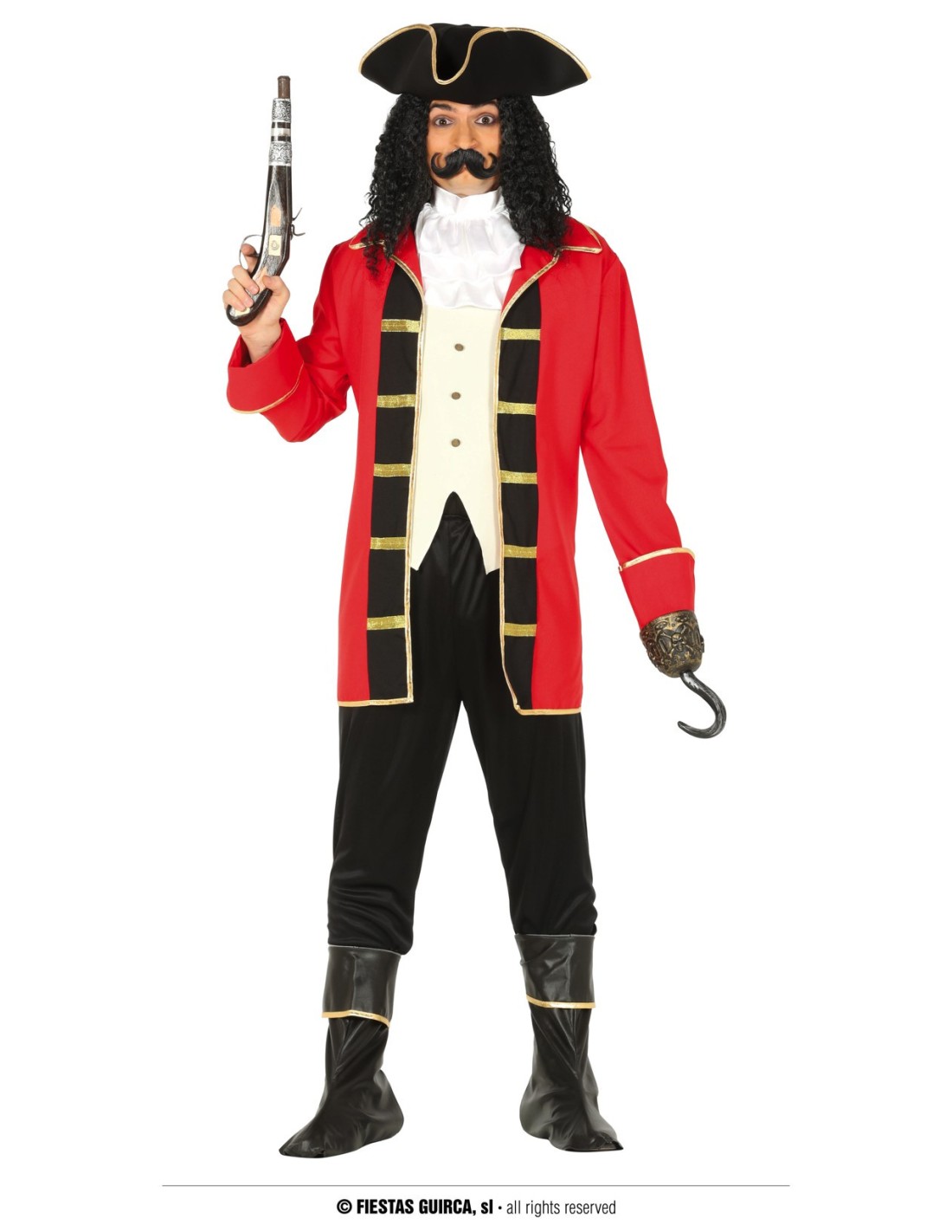 Secret Tête sacré perruque capitaine crochet hypocrisie Déjà du son